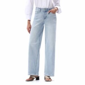 ONESO-Women NWOT Sky Blue Wide Leg Jeans Size 26
